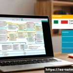 Home 5 CCNP 준비 전략과 공부 방법 - A detailed and realistic digital illustration of a professional networking study environment tailore...